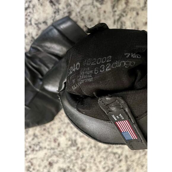 COPY - VTG Dingo | Slouchy Cowboy Boots Black Pigskin Leather Biker Made in USA… - Picture 9 of 9